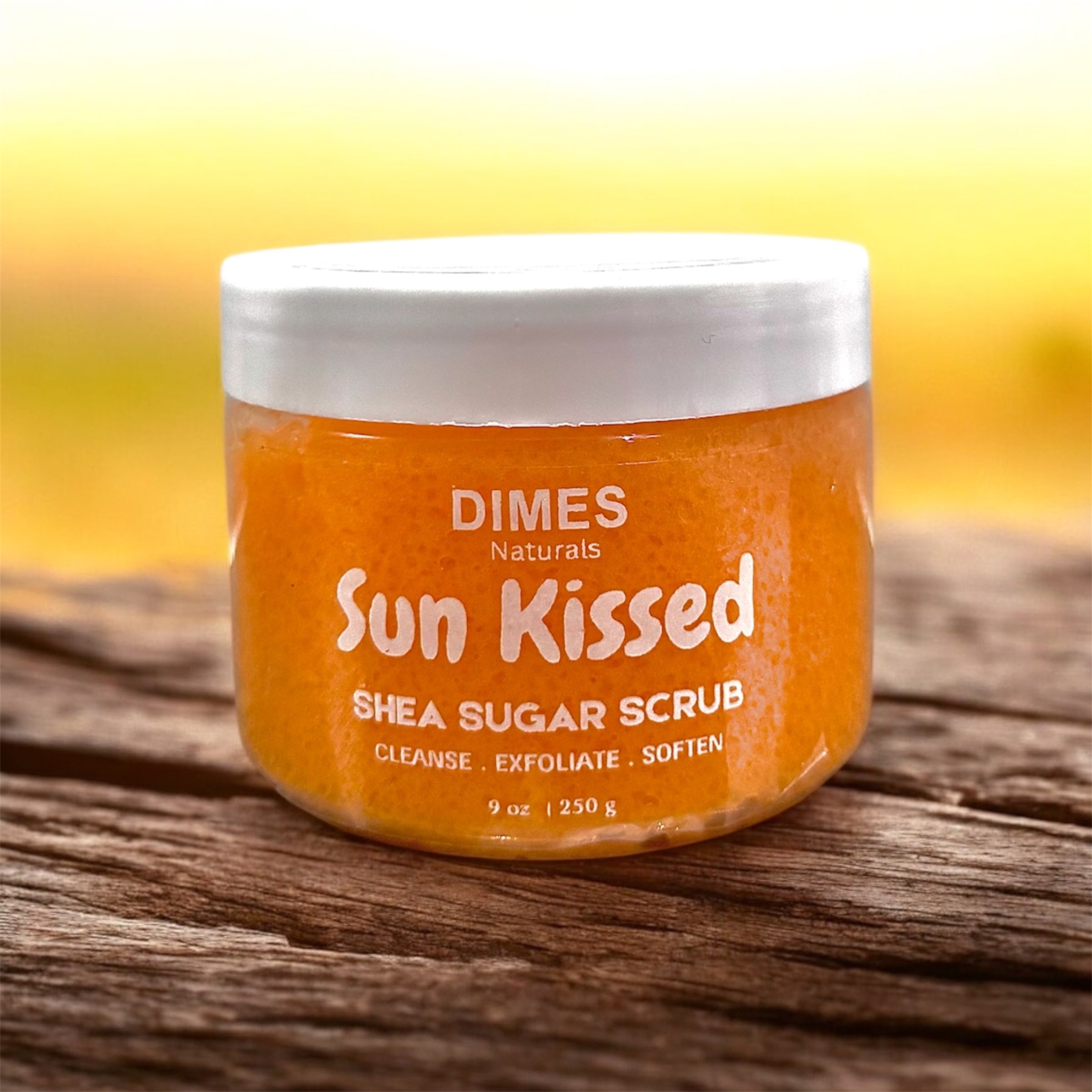 DIMES NATURALS©- Sun Kissed Tan-Free Scrub 300g