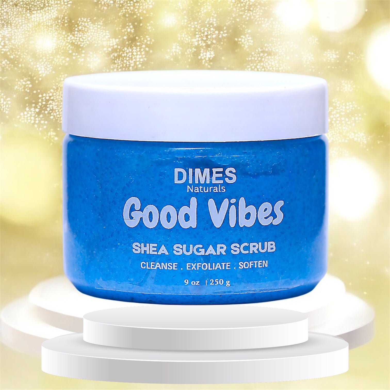 DIMES NATURALS©- Good Vibes Shea Sugar Scrub 300g